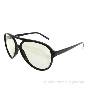 Circular Passive 3D Cinema Sunglasses from Le-Vision Manufacturer